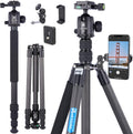 77.6inch Lightweight Carbon Fiber Tripod with Ball Head M600923