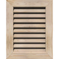 22-in W x 22-in H Vertical Gable Vent Unfinished Smooth Pine I842