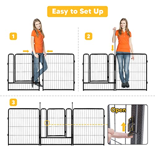 40" Height 16 Panels Dog Playpen X781
