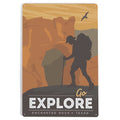 Aluminum Metal Sign Decor V350299