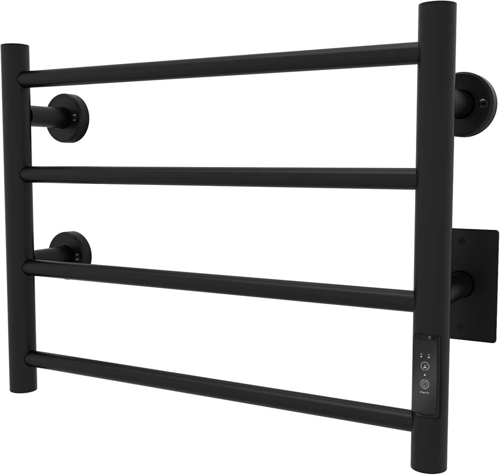 Towel Warmer with Timer, Wall Mounted, 4 Bars, Chrome Stainless Steel M72242