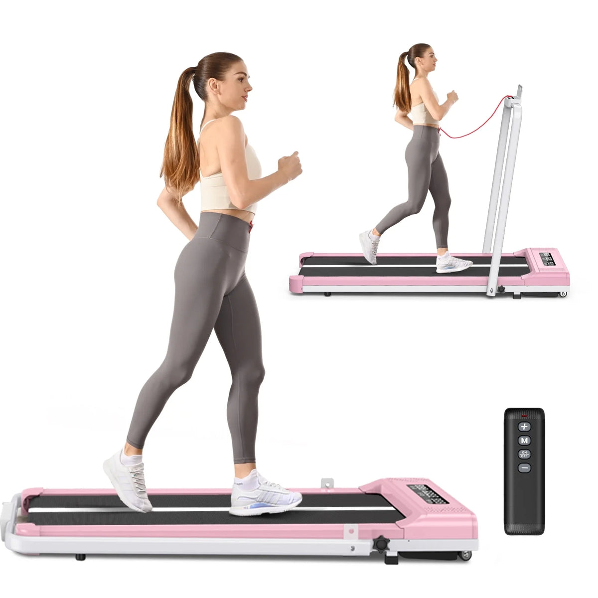 Foldable Treadmill with Bluetooth Speaker B9738