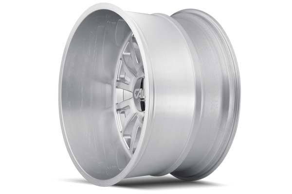 20x10 5x127 -25mm Brushed Clear Gloss Wheel I646