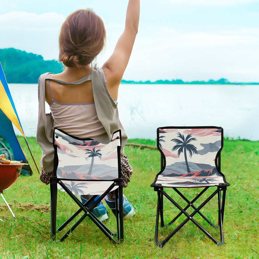 Portable Camping Chair with Carry Bag Y554609
