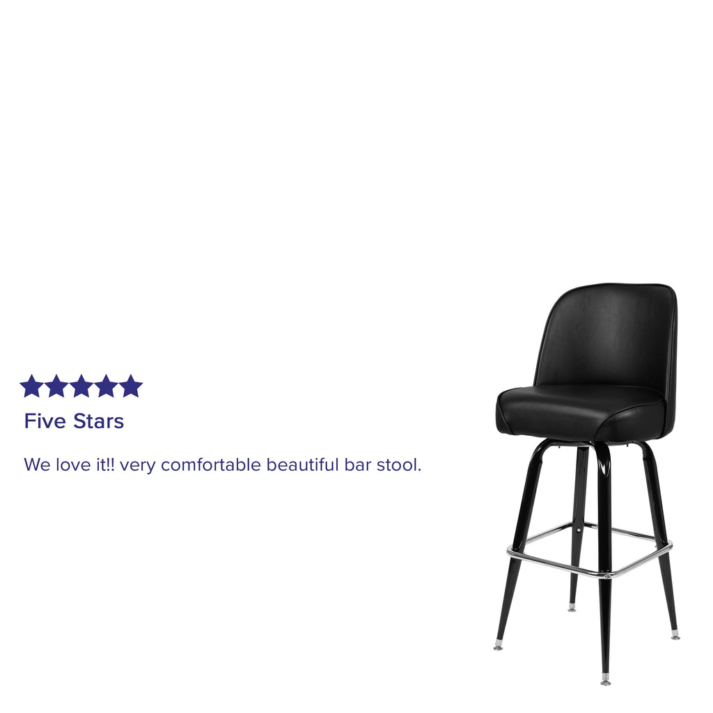 2 Pack Metal Swivel Barstool G5841
