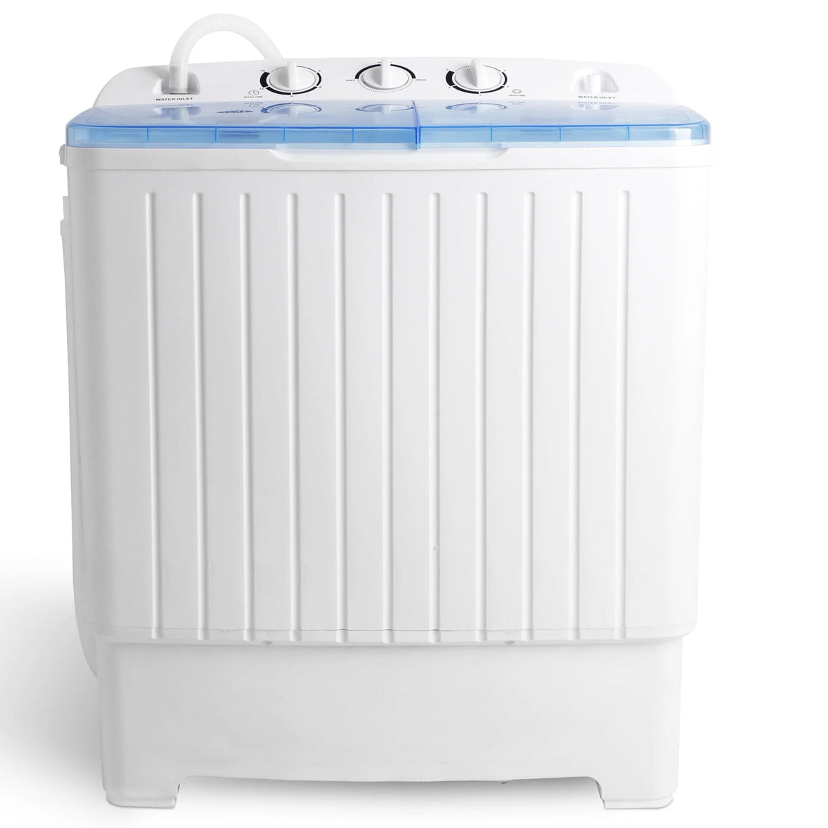 2 in1 Portable Mini Washing Machine Top-Load Twin Tub Washer Spin Dryer, White S54521