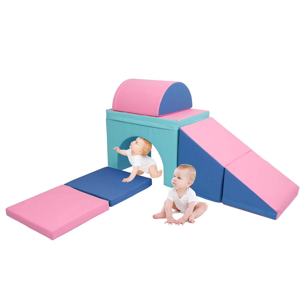 5 Pcs Kids Climbing Toys Foam Climber Blocks N140114