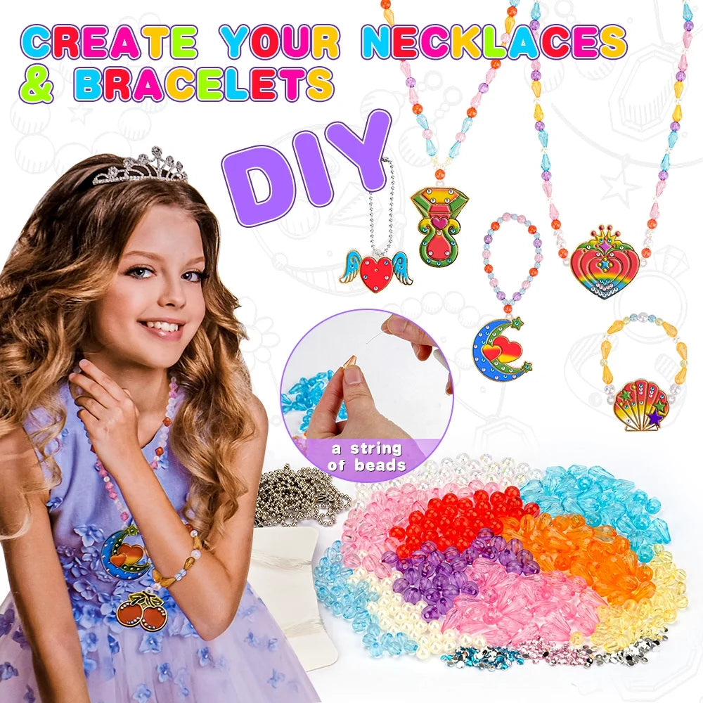 Necklace Craft Kit Jewelry Making Kit K252091