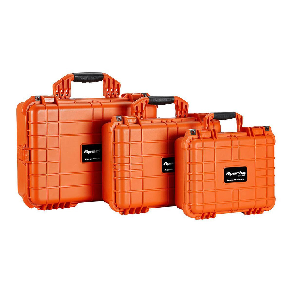 Medium Orange Weatherproof Protective Case S778