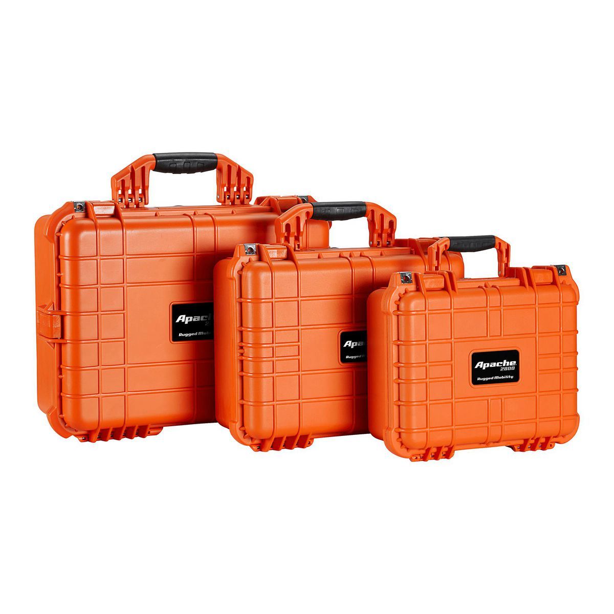 Medium Orange Weatherproof Protective Case S778