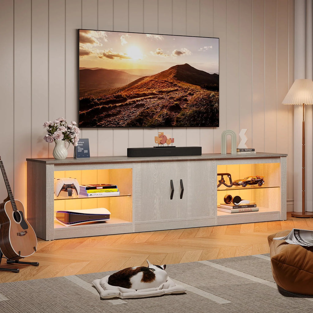 Wash Grey TV Stand E5072