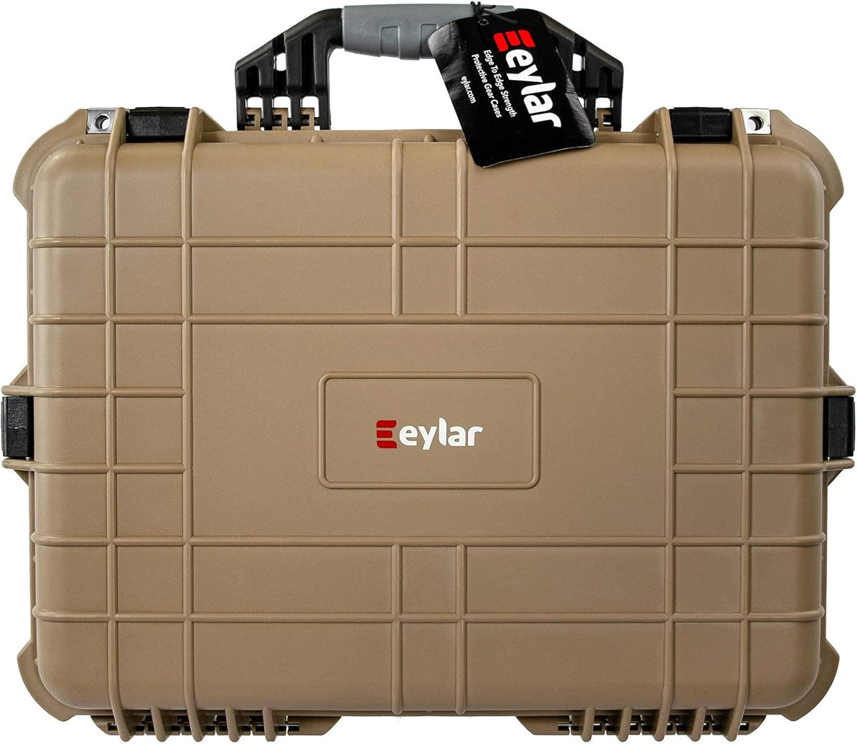 20 Inch Water and Shock Proof Camera Hard Case with Foam Tan L718614