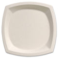 Ivory Sugar Cane Plates 125 pack G8547