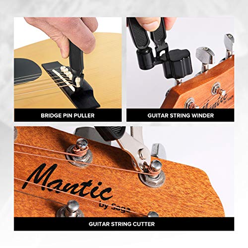 25 Pcs Guitar Repairing Tools Kit with Carry Bag D488