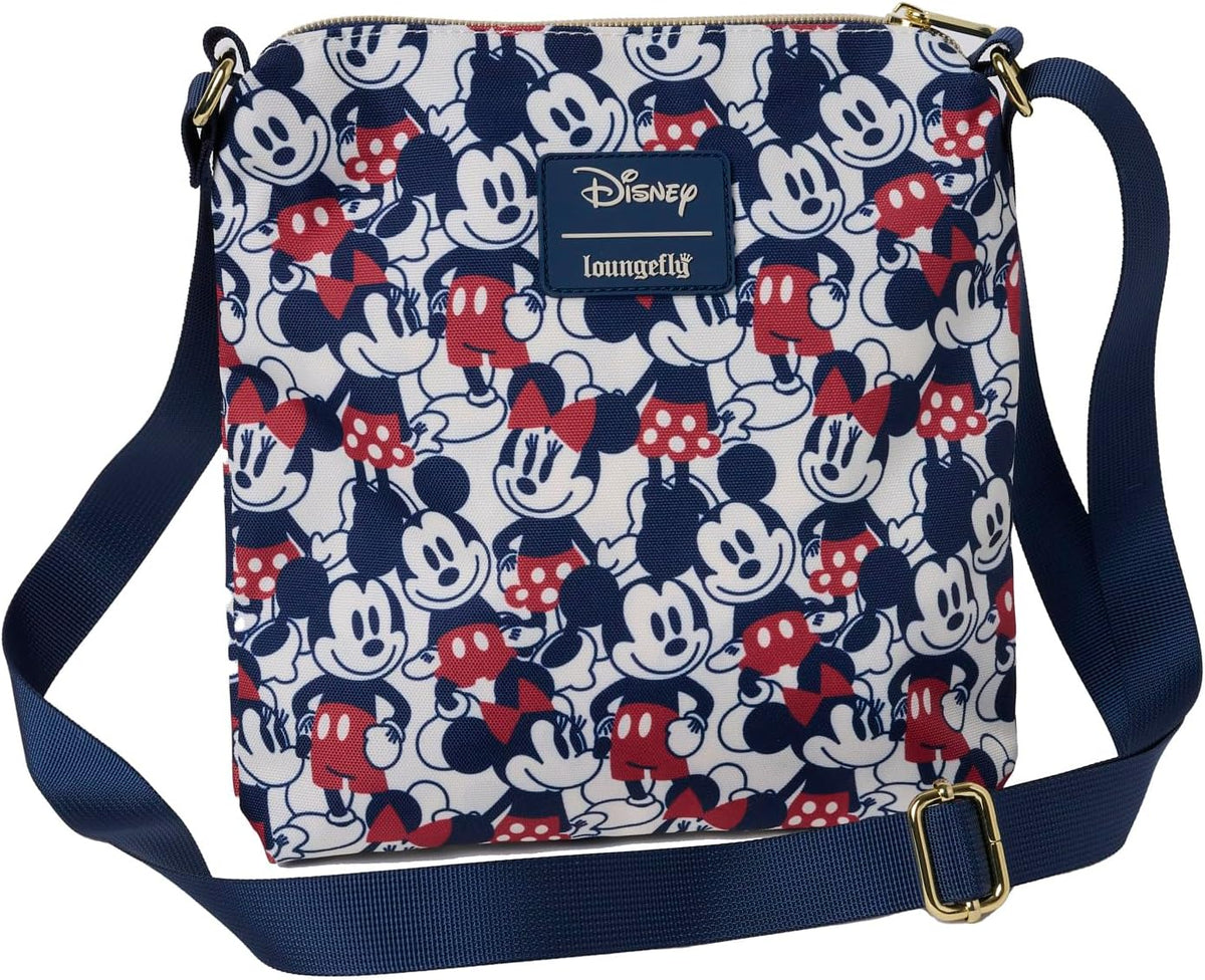 Navy Nylon Crossbody Purse V537529
