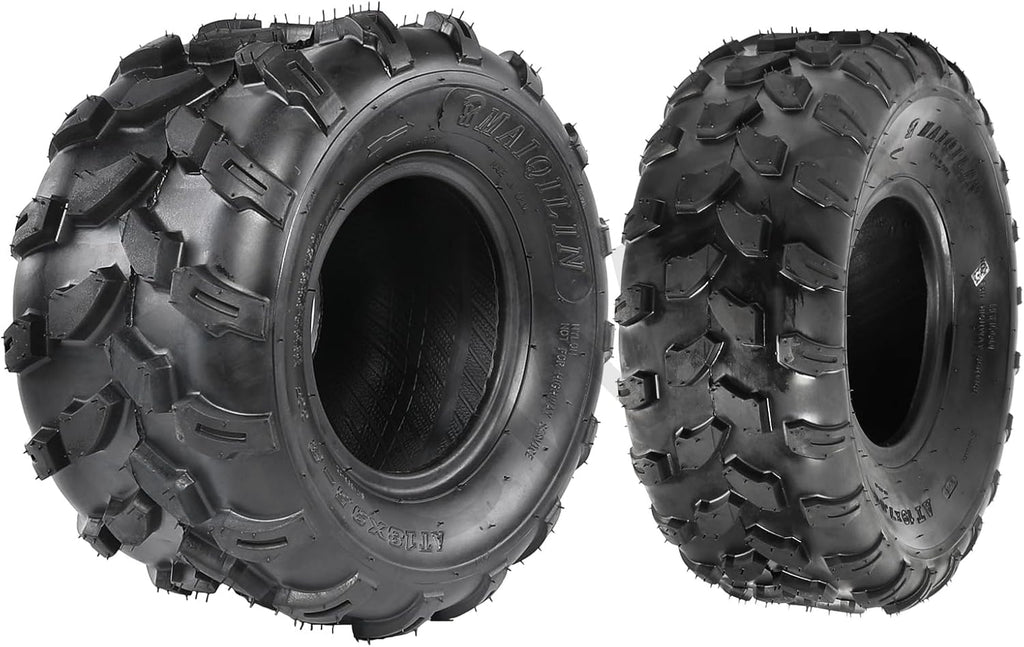 19x7-8 Front & 18x9.50-8 Rear Tubeless Tires M3077