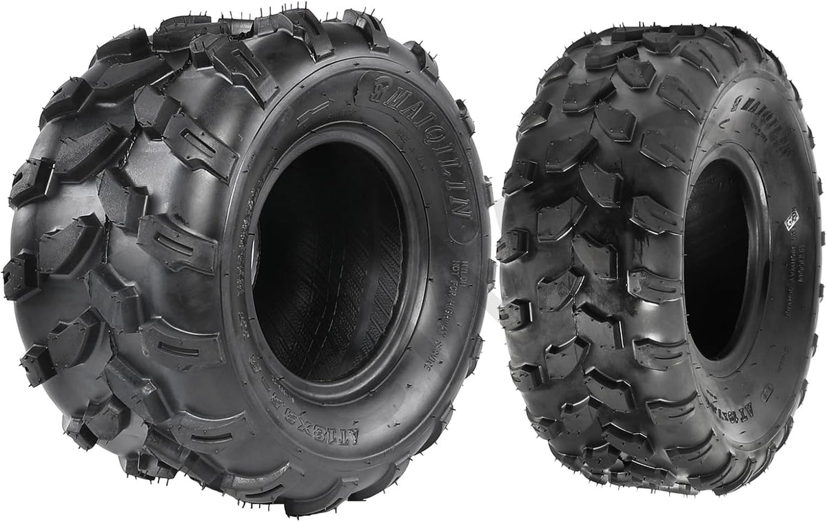 19x7-8 Front & 18x9.50-8 Rear Tubeless Tires M3077
