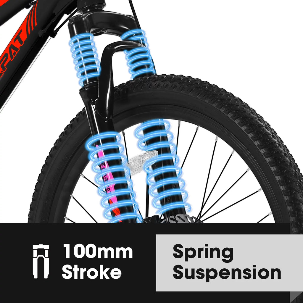 Pink 26 inch 21 Speed Dual Disc Brake Mountain Bike L476
