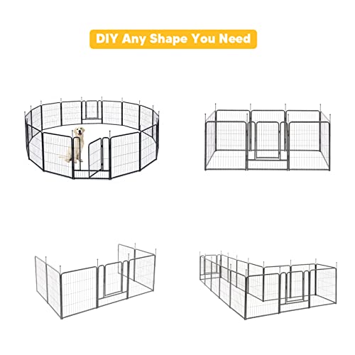 40" Height 16 Panels Dog Playpen X781