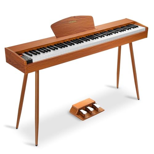 88 Key Weighted Hammer Action Digital Piano with Triple Pedal M170086