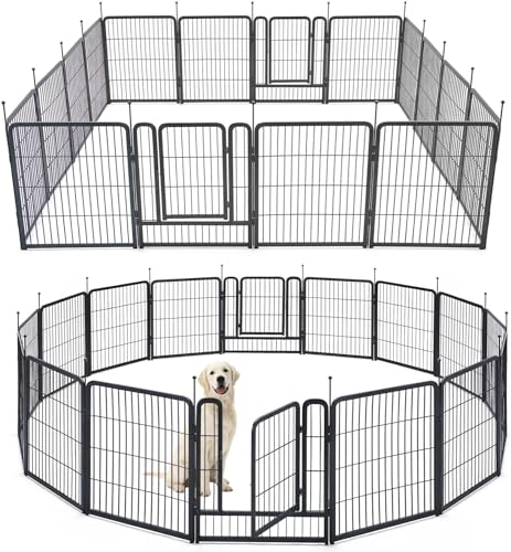 40" Height 16 Panels Dog Playpen X781