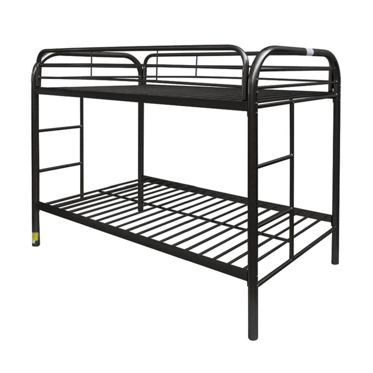 Black Twin Twin Bunk Bed D921529