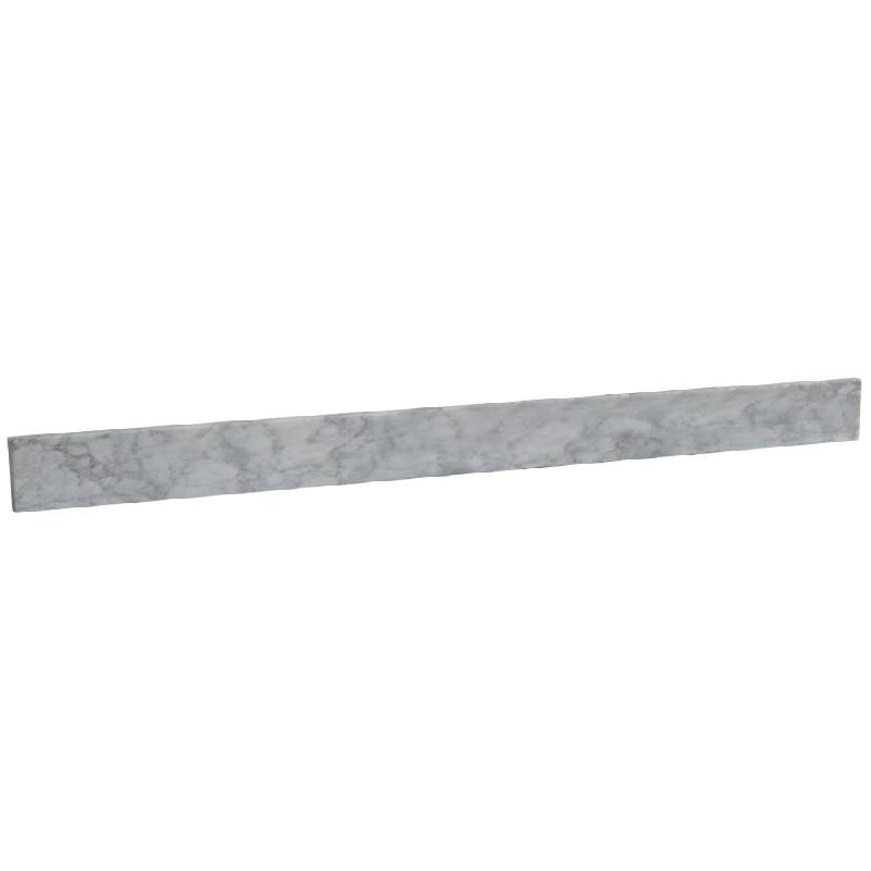 55x22 White Carrara Marble Backsplash U446027