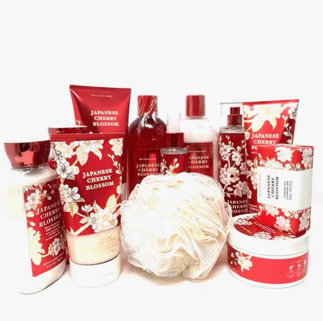 Japanese Cherry Blossom 12-piece Bath and Home Set G88905