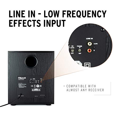 Black Subwoofer Speaker Pair V639828