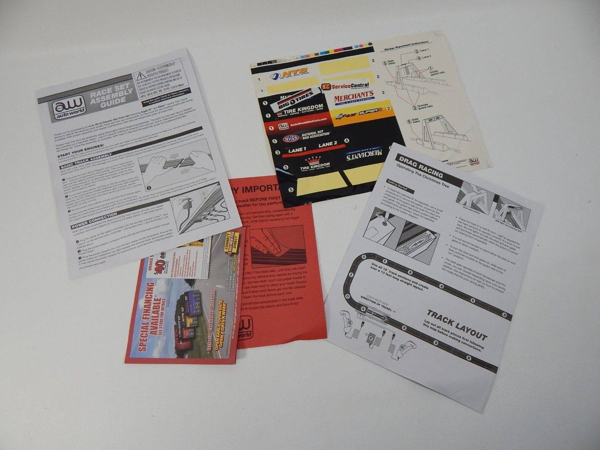 2-in-1 Race Track Slot Car Set 4 Cars X946333