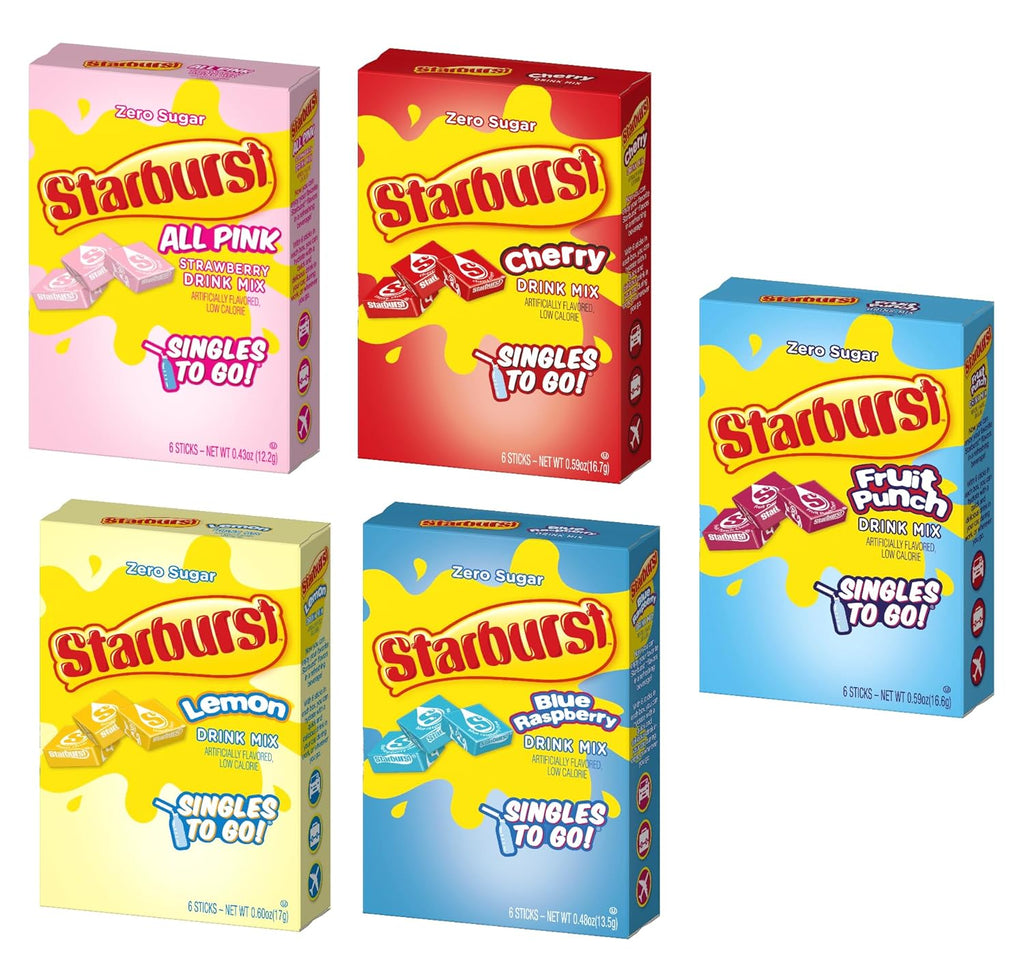 Sugar Free Water Enhancers Variety Pack of 12-72 Total Servings H532