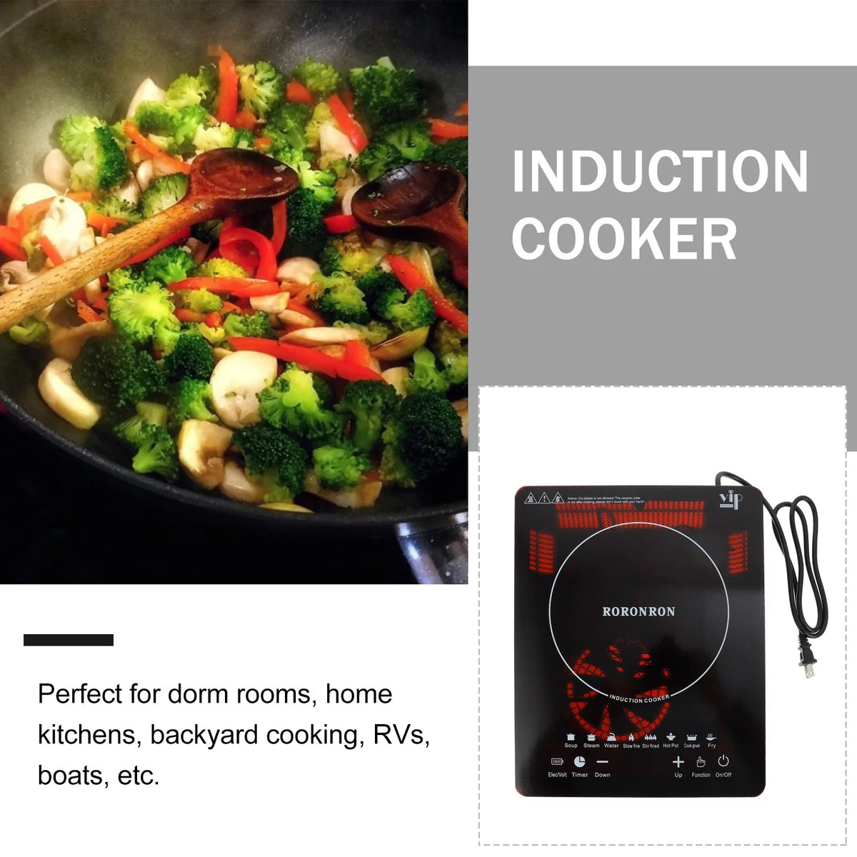 1000W Portable Induction Cooktop N164