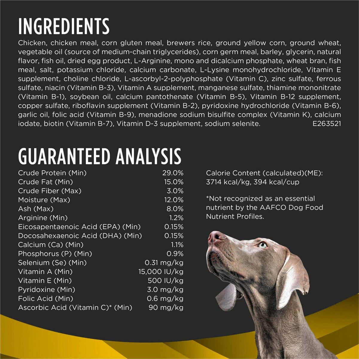 Dry Dog Food H864
