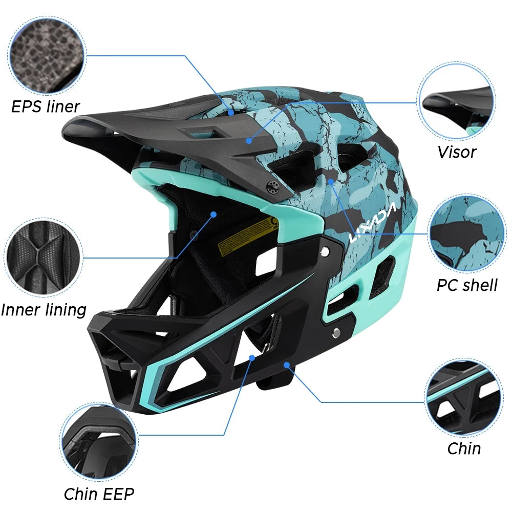 Full Face Mountain Bike Helmet S202540