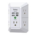 5 Outlets 4 USB Ports Surge Protector O489358