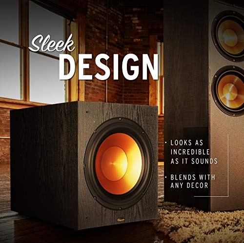 Black Subwoofer Speaker Pair V639828