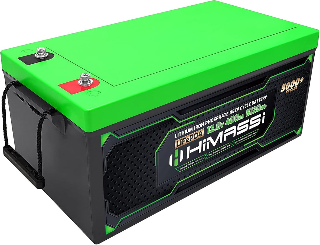 12V 400Ah Lithium Battery with 250A BMS O672