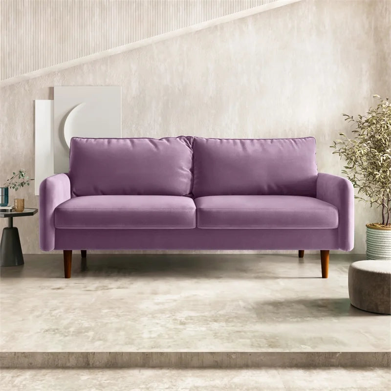 Purple Velvet Sofa H457519