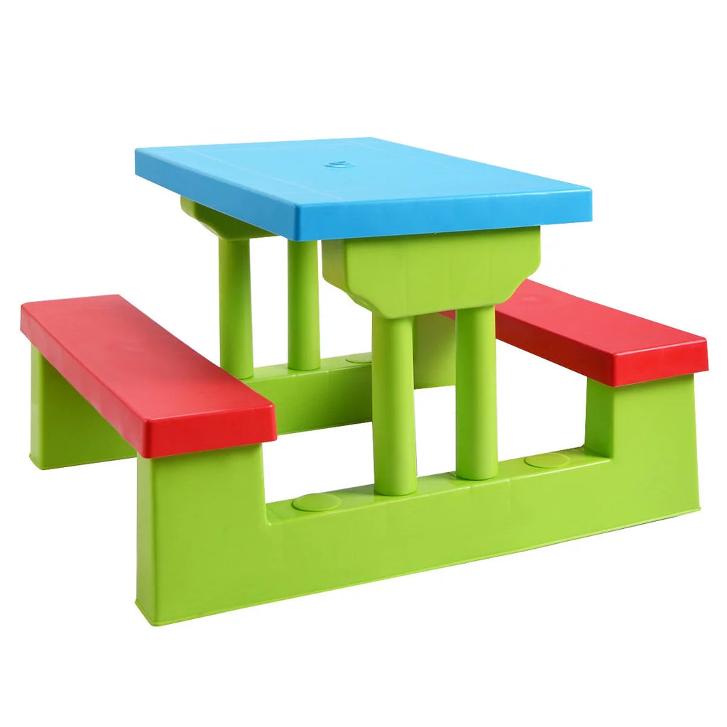 Kids Picnic Table with Umbrella B570