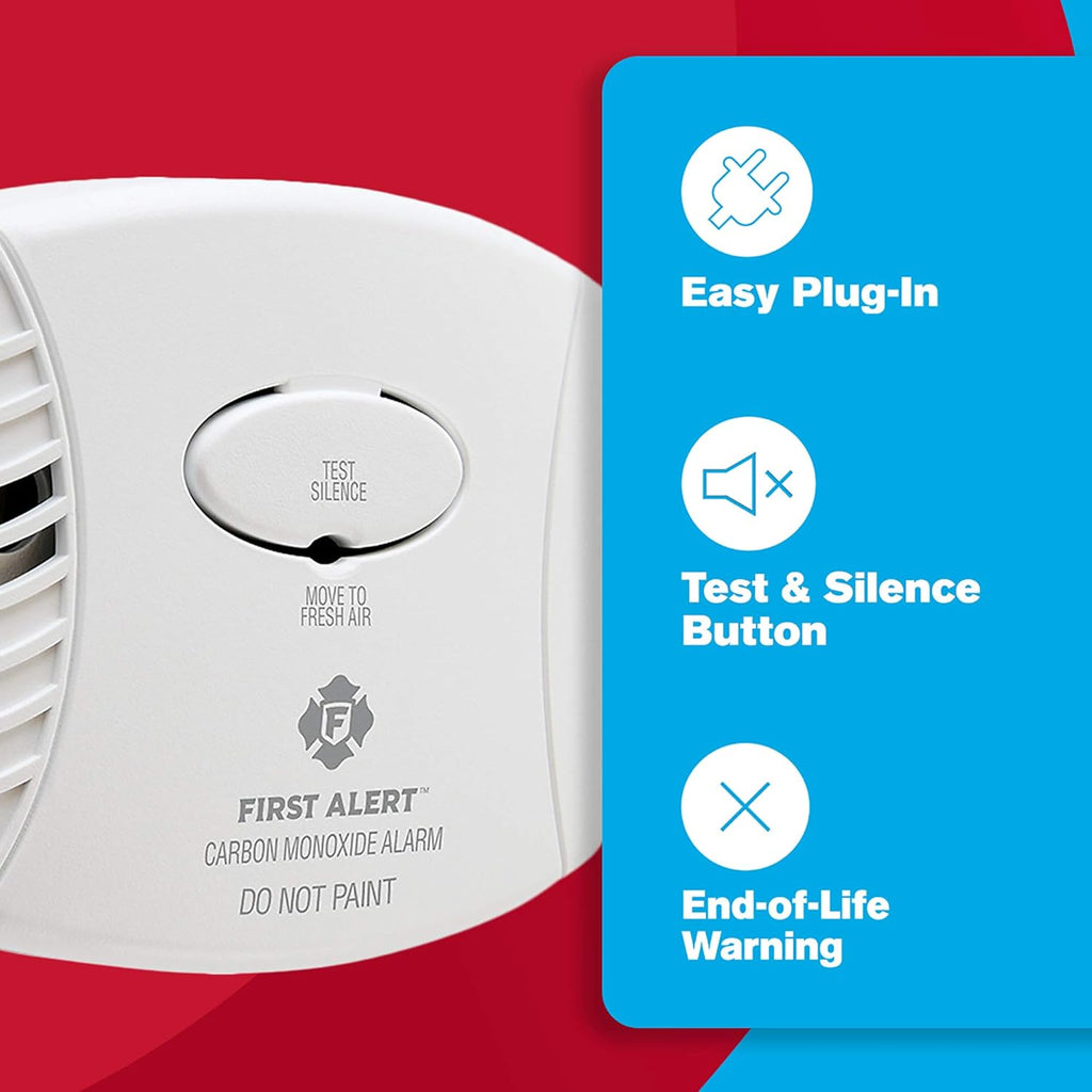 Carbon Monoxide Detector, 3-Pack D45119