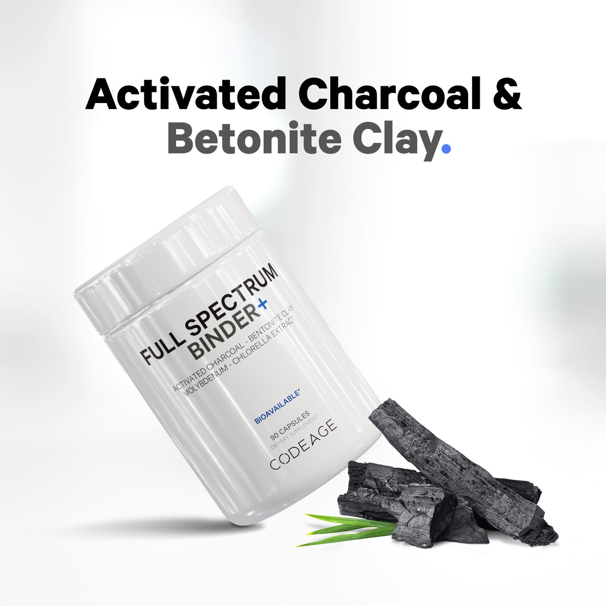 90 ct Charcoal Bentonite Clay Supplement X51973