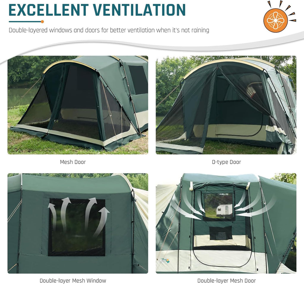 12'x10'x87in(H) SUV Tent with Screen Porch L57187