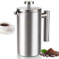 12 OZ Stainless Steel French Press Coffee Maker E54927
