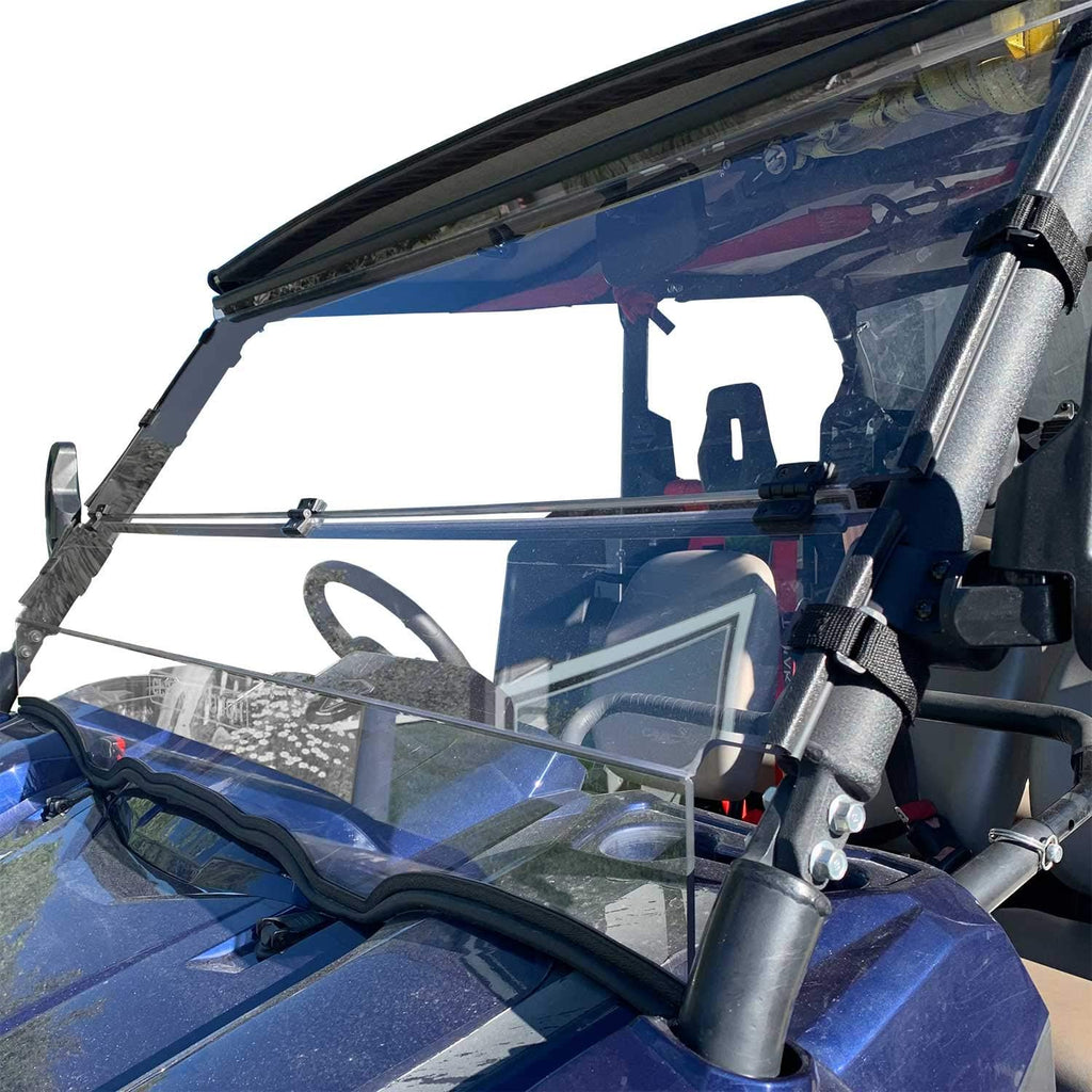 Folding Scratch Resistant Polycarbonate Windshield Z52186