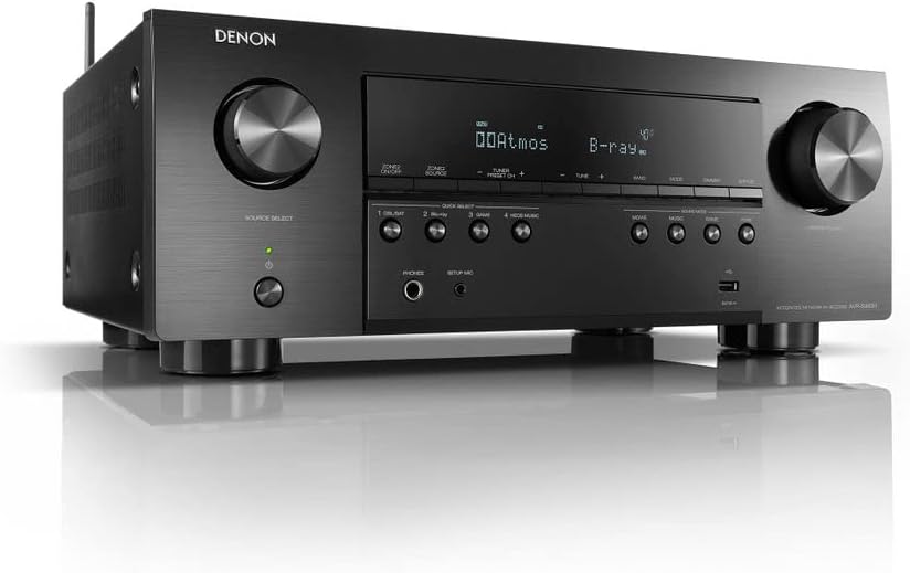 8K Ultra HD 7.2 Channel AV Receiver Black W240037