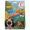 Natural Long Lasting Edible Venison Dog Chews Large 8 Count L966012