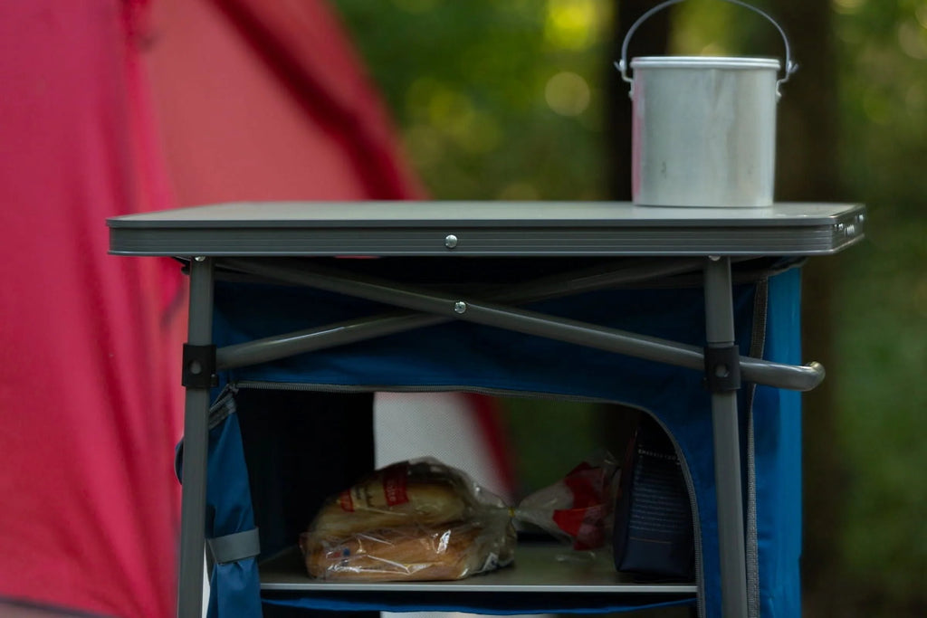 3-Shelf Collapsible Cabinet with Table Top K641617