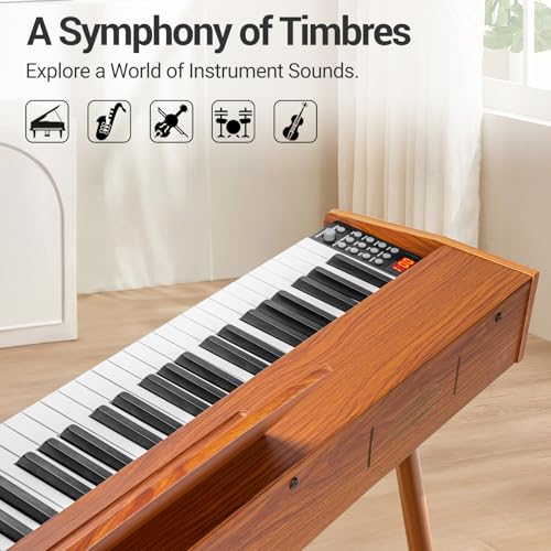 88 Key Weighted Hammer Action Digital Piano with Triple Pedal M170086