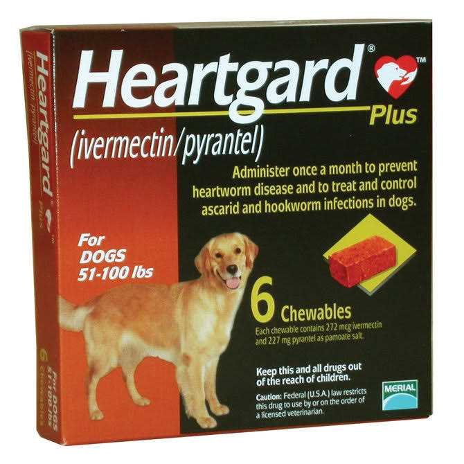 Heartgard Plus Chewables for Dogs A1951