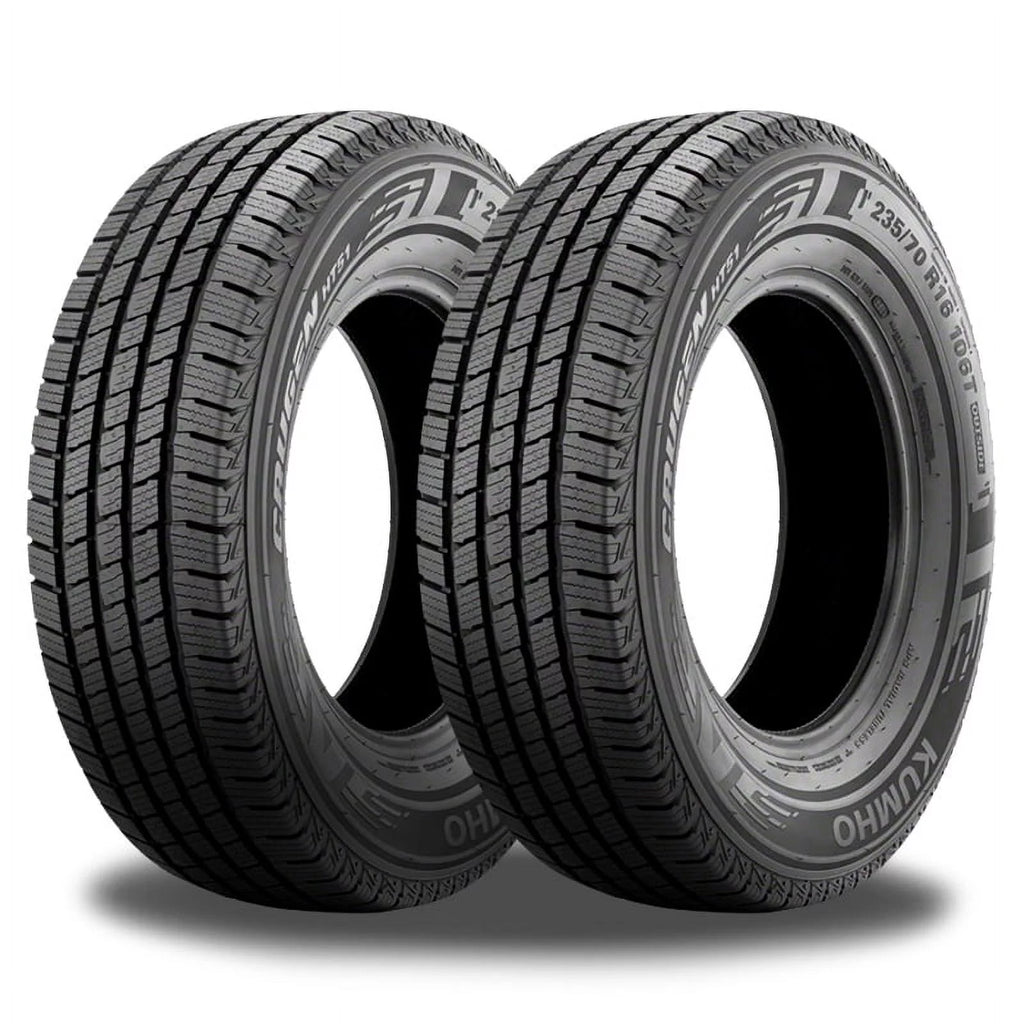 4 Kumho Crugen HT51 265/65R17 112T All Season Tires Y6403